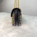 Elegância Brilhante Rhinestone Clutch