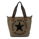 Canvas Chic - Bolsa de Ombro Espaçosa