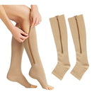Meia de Compressão Média 3/4 Unisex AlivioZip