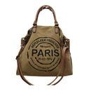 Bolsa Feminina Retrô Republique Paris 2022 - Camelo - Bolsa