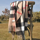 Cachecol Xadrez Outono E Inverno Cashmere Classic Britânico