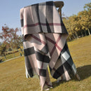 Cachecol Xadrez Outono E Inverno Cashmere Classic Britânico