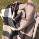 Cachecol Xadrez Outono E Inverno Cashmere Classic Britânico