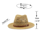 Chapéu de Palha Cowboy Oco Feito à Mão - Chapéu de palha