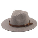 Chapéu Panamá Praia - Unissex - Cinza / P(55-56cm) - Chapéu