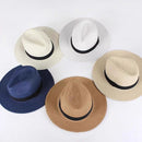 Chapéu Panamá Summer Praia Fedora - Chapéu Panamá Summer