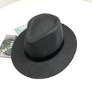 Chapéu Panamá Summer Praia Fedora - Preto / 56-58cm - Chapéu