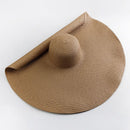 Chapéu Praia E Sol de Aba Larga Proteção Uv - khaki /