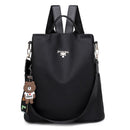 Mochila Anti-furto Impermeável Feminina - Preto - AM06