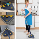 Esfregão Mágico Limpeza no Seco e Molhado Triangular Com Rotação de 360º