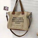 Bolsa Chic Canvas Charm Tote
