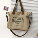 Bolsa Chic Canvas Charm Tote
