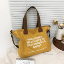 Bolsa Chic Canvas Charm Tote