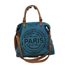 Bolsa Feminina Retrô Republique Paris 2022 - Azul - Bolsa 
