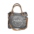 Bolsa Feminina Retrô Republique Paris 2022 - Cinza - Bolsa 