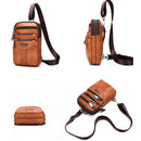 Bolsa Jeep de Couro Transversal Tiracolo - AM19