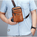 Bolsa Jeep de Couro Transversal Tiracolo - AM19