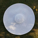 Chapéu Praia E Sol de Aba Larga Proteção Uv - Branco 3 / 