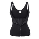 Cinta Ajustavel Redutora Modeladora Colete Com Zíper E Alças