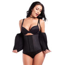 Cinta Ajustavel Redutora Modeladora Colete Com Zíper E Alças