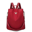 Mochila Anti-furto Impermeável Feminina - Vermelho - AM06
